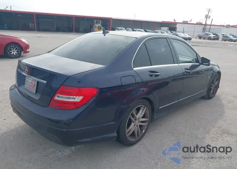 2012 Mercedes-Benz C 250 Luxury/Sport from USA, damaged, VIN WDDGF4HB3CR223200